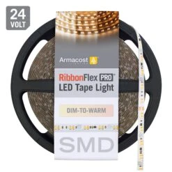RibbonFlex Pro 24V White Dim-to-Warm LED Strip Light Tape