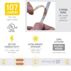 RibbonFlex Home 12V White LED Strip Light Tape 30 LED/m 12 RibbonFlex Home 12V White LED Strip Light Tape 30 LED/m -Led accessories Shop RibbonFlex Home 12V White 30 specs