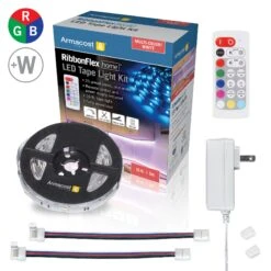 RibbonFlex Home 24V RGB+W Multicolor LED Strip Light Kit