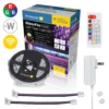 RibbonFlex Home 24V RGB+W Multicolor Smart LED Strip Light Kit