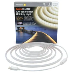 RibbonFlex Pro White 120V Outdoor LED Strip Light -Led accessories Shop RibbonFlex Pro 120V Outdoor Strip Light 3000K 149340
