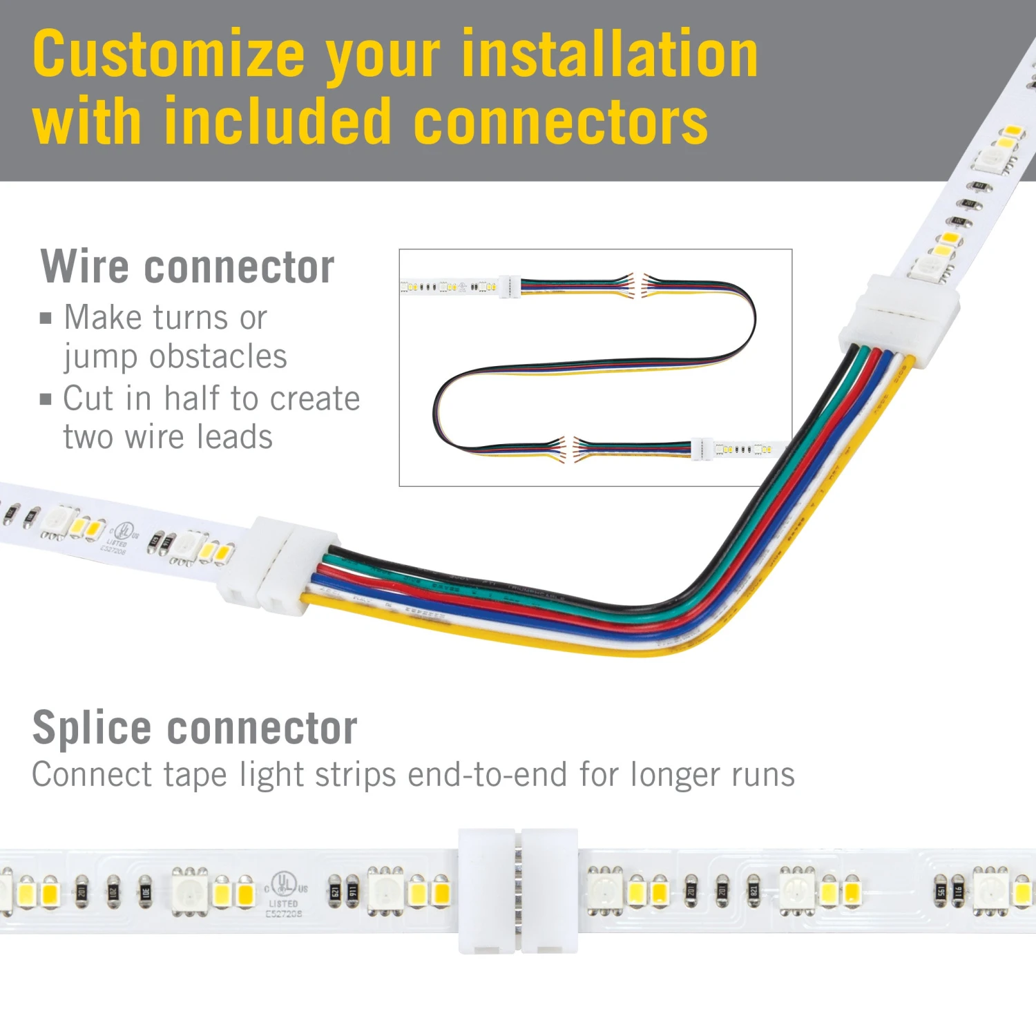 RibbonFlex Pro 24V RGB+WW LED Strip Light Tape 36+36+36 LED/m 7 RibbonFlex Pro 24V RGB+WW LED Strip Light Tape 36+36+36 LED/m - Image 7