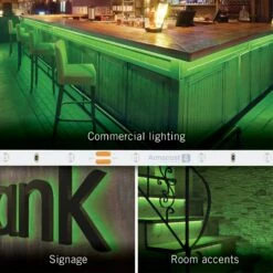 RibbonFlex Pro 24V Single Color LED Strip Light Tape 30 LED/m -Led accessories Shop RibbonFlex Pro 24V Single Color Green 30 uses