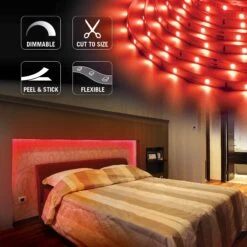 RibbonFlex Pro 24V Single Color LED Strip Light Tape 30 LED/m -Led accessories Shop RibbonFlex Pro 24V Single Color Red 30 icons