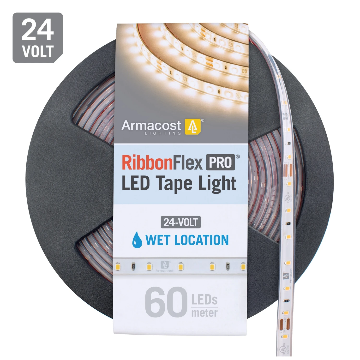 RibbonFlex Pro 24V White Outdoor LED Strip Light Tape 30/60 LED/m 9 RibbonFlex Pro 24V White Outdoor LED Strip Light Tape 30/60 LED/m - Image 9