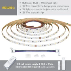 RibbonFlex Pro 24V RGB+W LED Strip Light Tape 30+30/60+60 LED/m 18 RibbonFlex Pro 24V RGB+W LED Strip Light Tape 30+30/60+60 LED/m -Led accessories Shop RibbonFlex Pro RGB W 30 30 contents