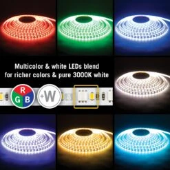 RibbonFlex Pro 24V RGB+W LED Strip Light Tape 30+30/60+60 LED/m 27 RibbonFlex Pro 24V RGB+W LED Strip Light Tape 30+30/60+60 LED/m -Led accessories Shop RibbonFlex Pro RGB W 60 60 LEDs