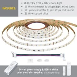 RibbonFlex Pro 24V RGB+W LED Strip Light Tape 30+30/60+60 LED/m 25 RibbonFlex Pro 24V RGB+W LED Strip Light Tape 30+30/60+60 LED/m -Led accessories Shop RibbonFlex Pro RGB W 60 60 contents