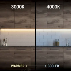 RibbonFlex LUX 24V Continuous (COB) LED Strip Light Kit -Led accessories Shop RibbonFlex color temperature 3000K 4000K 450258fb 4aab 45dd af46 f3eae007f5d6