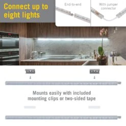 RigidStrip 12" Linkable LED Strip Light Diffuser 10 RigidStrip 12" Linkable LED Strip Light Diffuser -Led accessories Shop RigidStrip Complete Kit connecting