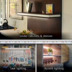 RigidStrip 12" Linkable LED Strip Light Diffuser 9 RigidStrip 12" Linkable LED Strip Light Diffuser -Led accessories Shop RigidStrip all kits uses