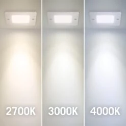 Disc & Square Low Profile Under Cabinet LED Puck Lights -Led accessories Shop Square Puck Light color temperature