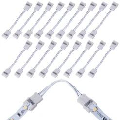 SureLock 2 Pin LED Strip Light Corner Connector 7 SureLock 2 Pin LED Strip Light Corner Connector -Led accessories Shop SureLock 2in Tape to Tape Connector 2C 18pk 560727