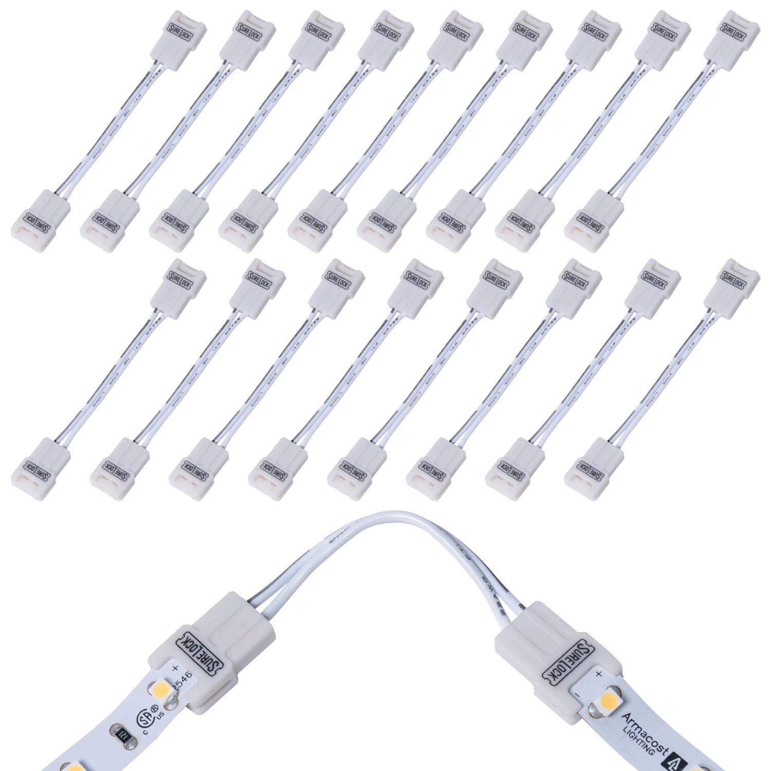 SureLock 2 Pin LED Strip Light Corner Connector 4 SureLock 2 Pin LED Strip Light Corner Connector - Image 4