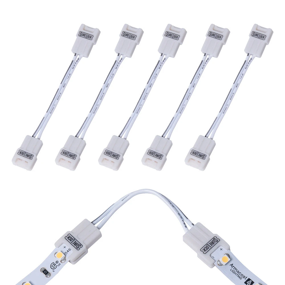 SureLock 2 Pin LED Strip Light Corner Connector 1 SureLock 2 Pin LED Strip Light Corner Connector