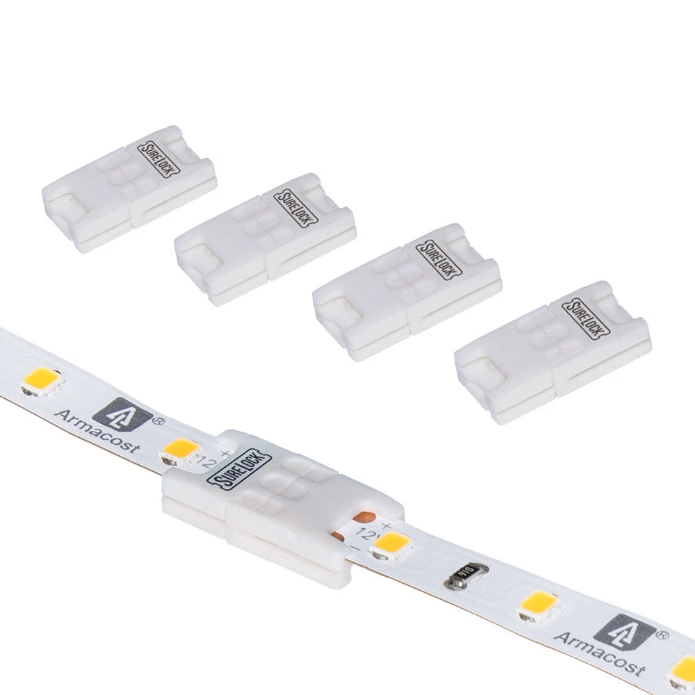 SureLock 2 Pin LED Strip Light Splice Connectors 1 SureLock 2 Pin LED Strip Light Splice Connectors