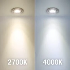 Swivel Recessed Under Cabinet LED Puck Light -Led accessories Shop Swivel Recessed LED Light color temperature