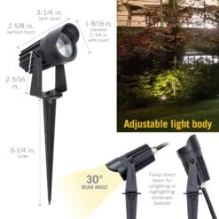 White LED Landscape Lights With Spike 17 White LED Landscape Lights With Spike -Led accessories Shop White 3W LED Landscape Light with Spike 412923 dimensions 26875a39 3414 4550 b541 2e49ceefb00e