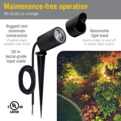 White LED Landscape Lights With Spike 13 White LED Landscape Lights With Spike -Led accessories Shop White 5W LED Landscape Light with Spike 412921 maintenance free 6a875795 3e79 469a 8411 947c8087fa69