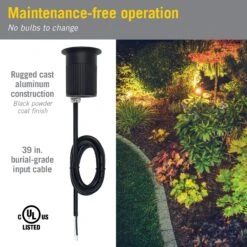 White Inground Well LED Landscape Light -Led accessories Shop White Inground LED Landscape Light 4.5W maintenance free 7abc4437 35dd 4a99 8817 a7c1f11163b2